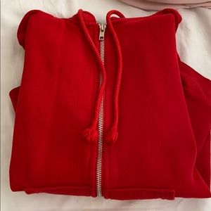 Red H&M jacket